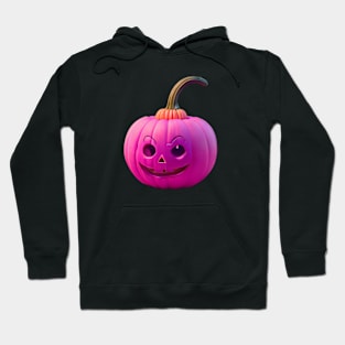 Halloween pink pumpkin Hoodie